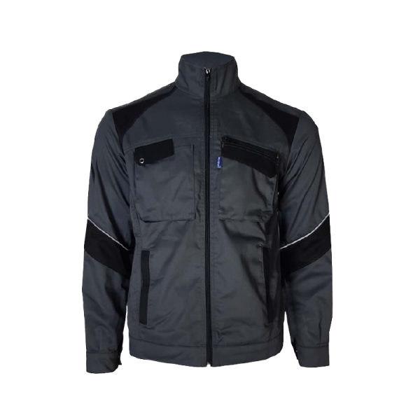 Veste de travail bicolore homme