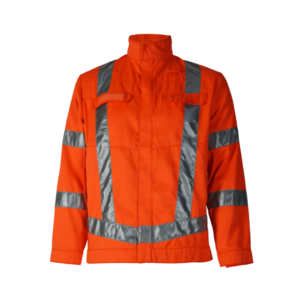 Blouson de travail homme col cheminée