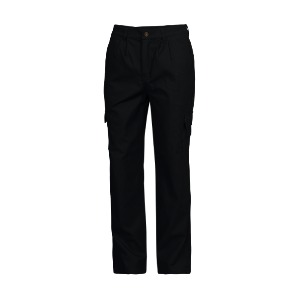 Pantalon de travail homme avec braguette zippée