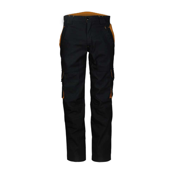 Pantalon de travail bicolore homme avec protège reins